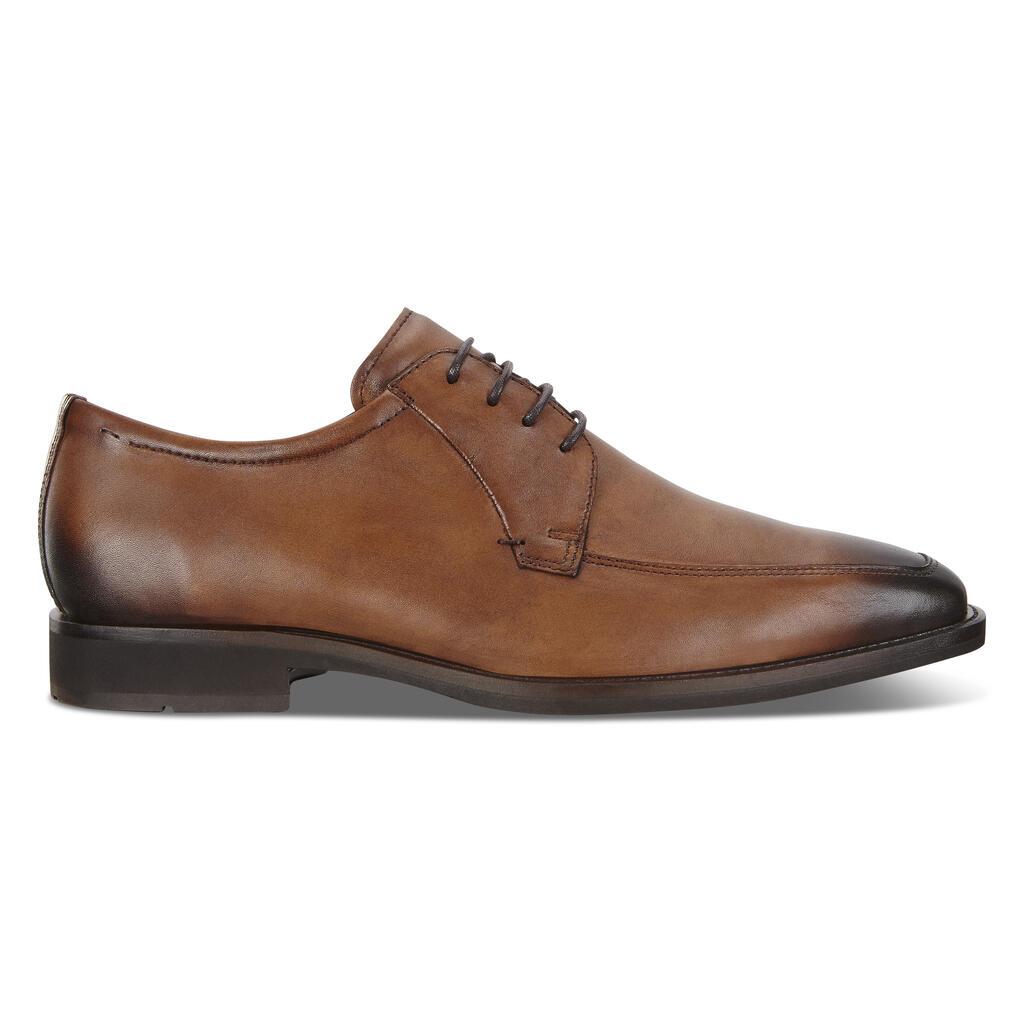 Chaussure Habillée Ecco Calcan Homme Marron 4218-GCKWA